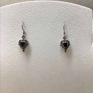 Silver earrings